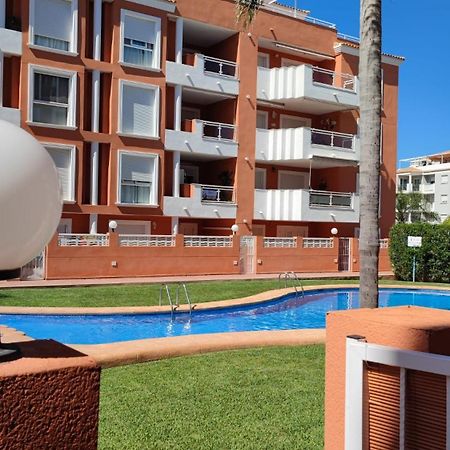 Apartamento Planta Baja Con Piscina Дения Экстерьер фото