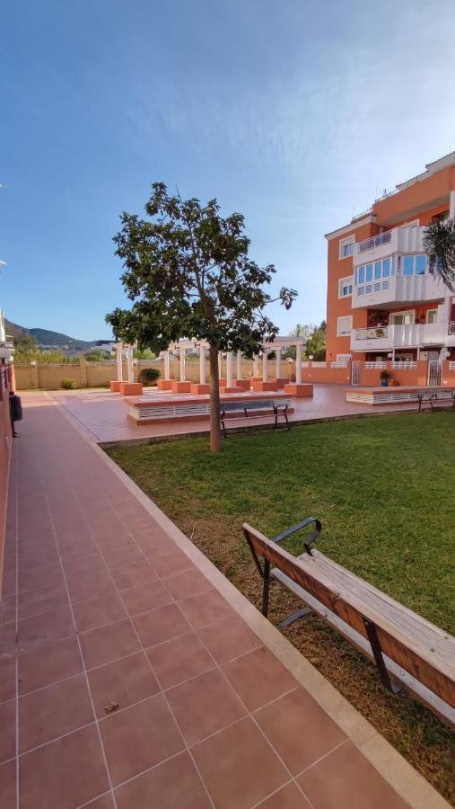 Apartamento Planta Baja Con Piscina Дения Экстерьер фото