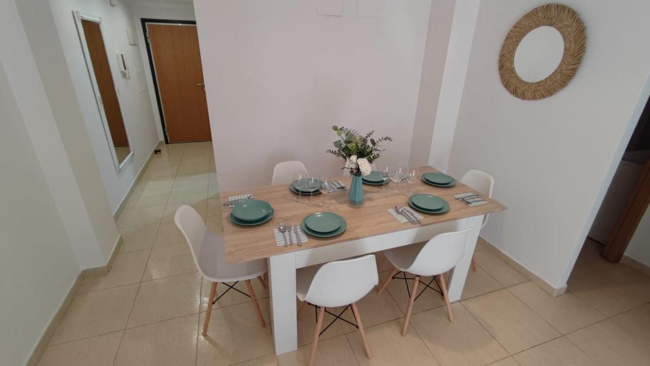 Apartamento Planta Baja Con Piscina Дения Экстерьер фото